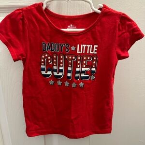 2T 4th of July shirt